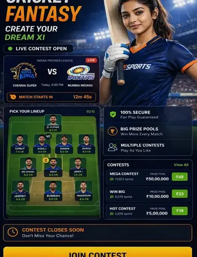 101z (101z) fantasy cricket & matchday visual 3
